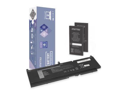 Baterie Mitsu PKWVM pro Dell Precision 15 7550 7560 Precision 15 7760