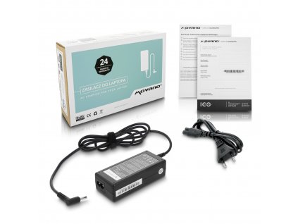 Nabíječka na notebook HP 19.5v 3.33a 65W 4.5x3.0mm pin