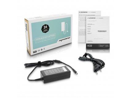 Nabíječka na notebook Dell 19.5v 3.34a 65W 4.5x3.0mm pin