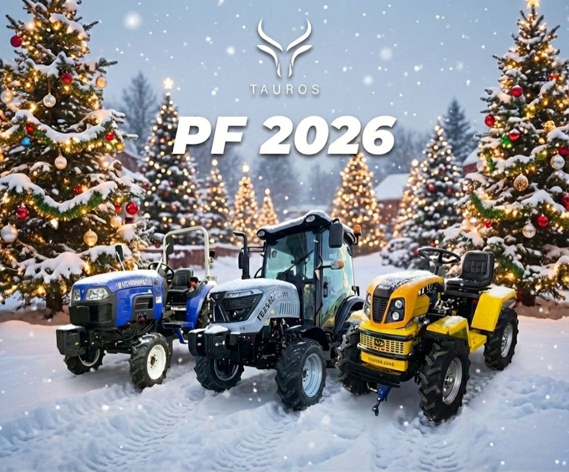 Malotraktory Tauros. Sen, který začíná už v dětství.