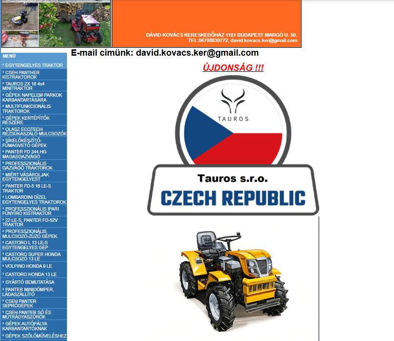 Tauros expanduje do Maďarska !