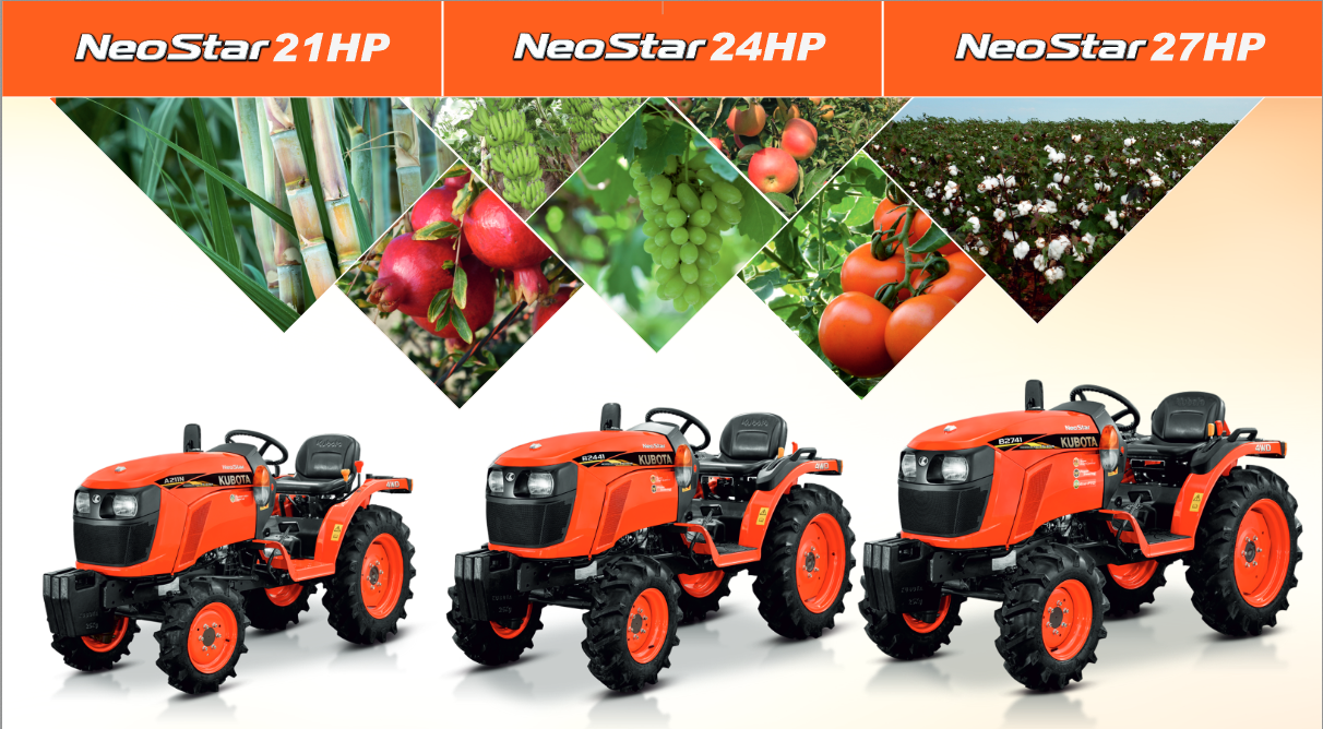 Rozšiřujeme naši nabídku malotraktorů o modely 21, 24, 27 koní !!!