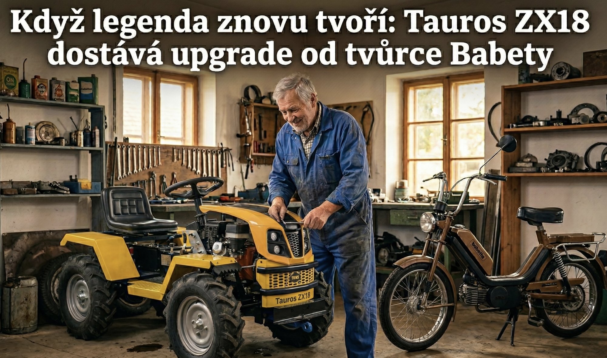 Wenn eine Legende wieder schöpft: Tauros ZX18 erhält Upgrade vom Babetta-Schöpfer