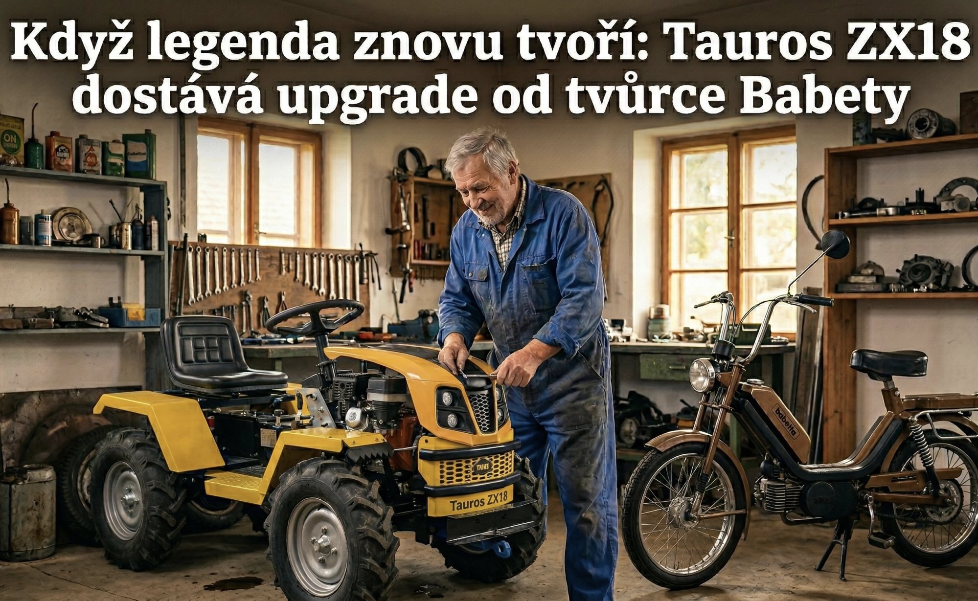 When a Legend Creates Again: Tauros ZX18 Gets an Upgrade from the Creator of the Babett
