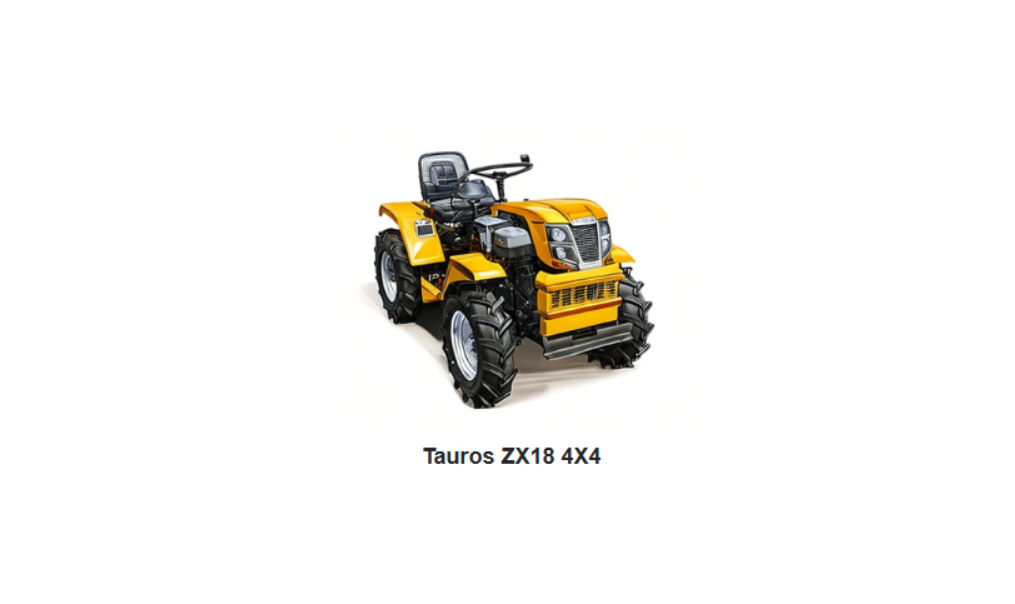 Letní hit: Malotraktor Tauros ZX18 4x4 s drtičem plevele míří na jižní Slovensko!