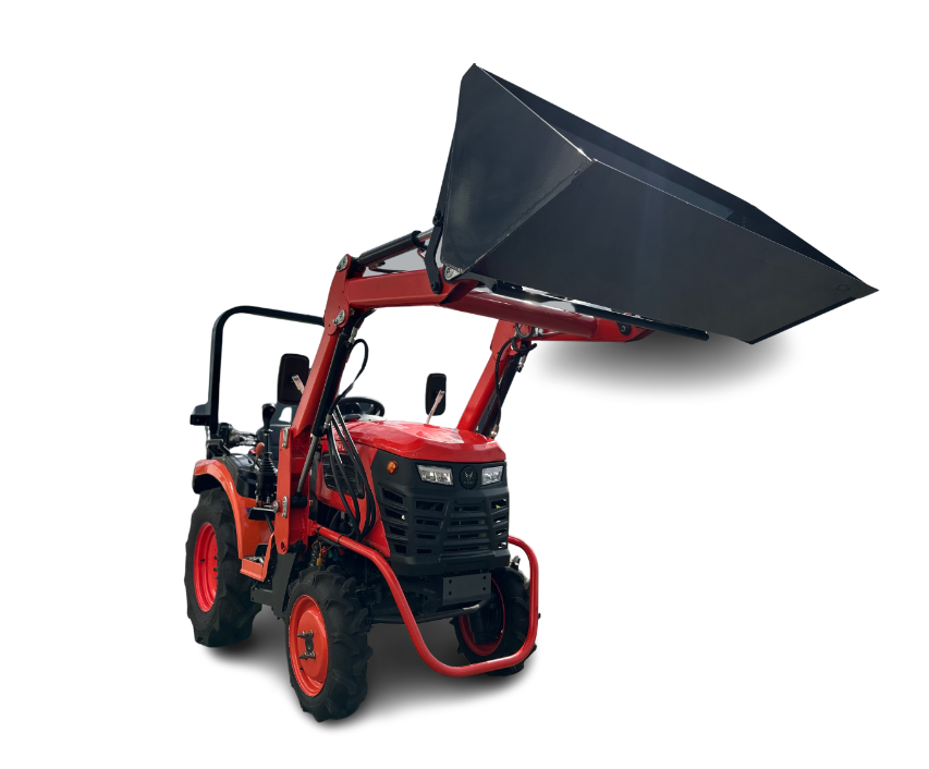 TAUROS ZX254 – limitovaná oranžová edice legendárního malotraktoru ZX25 4x4!