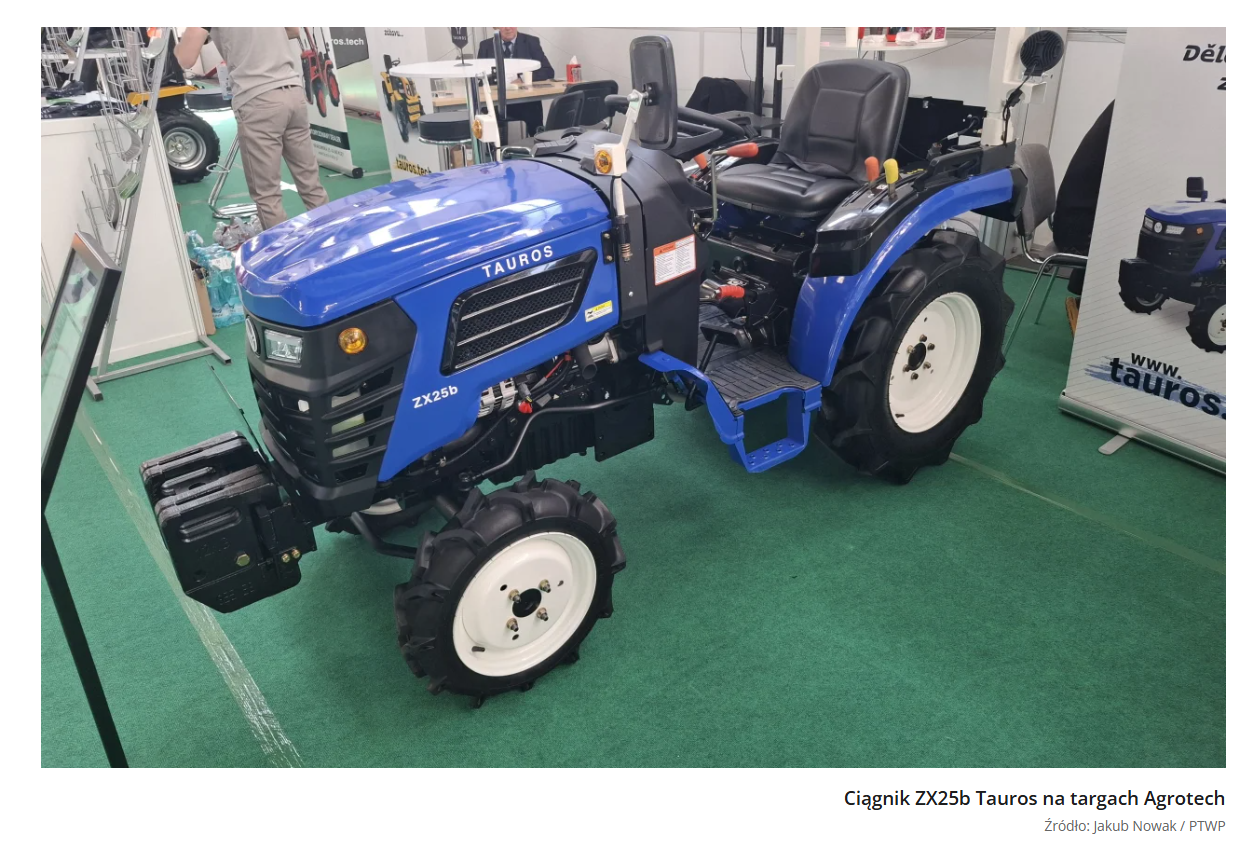 🚜 TAUROS ZX25 A LENGYEL MÉDIÁKBAN: KOMPAKT TELJESÍTMÉNY, AMELY FELKELTI A FIGYELMET