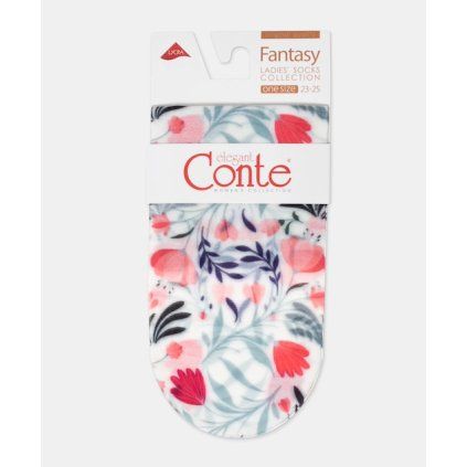 Conte SS25 Flowers white:pink
