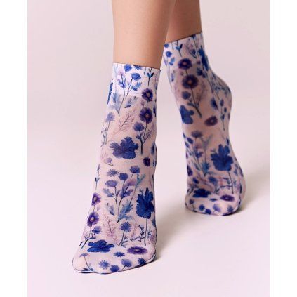 Conte SS25 Flowers violet