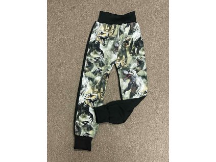 Tepláčky mix DINO ZELENÁ sv.