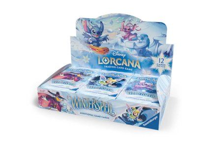 disney lorcana winterspell booster display 24 pakeliu