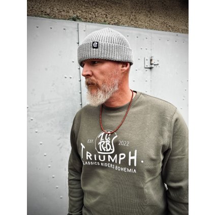 Fisherman Beanie light grey