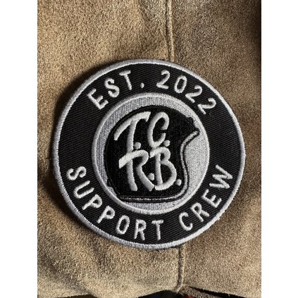 T.C.R.B. nášivka 'supportka'