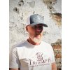Truckerka s potiskem (šedá/šedá/bílá)