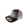 Truckerka s potiskem (šedá/šedá/bílá)