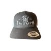 Truckerka s potiskem (šedá/šedá/bílá)