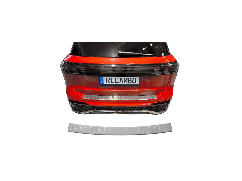 Nerezová ochranná lišta na zadní nárazník Volkswagen Tiguan 3 matná 01web