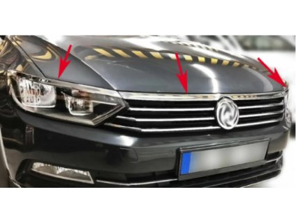 nerez lišta pod kapotu passat b8 web1b