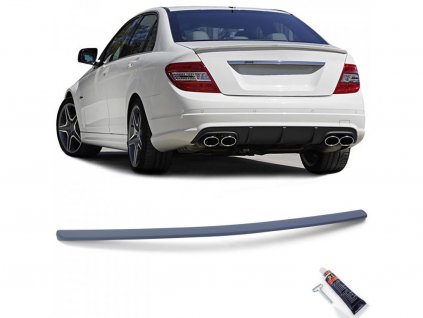 Zadní spoiler Mercedes Benz C W204 nelakovaný 01