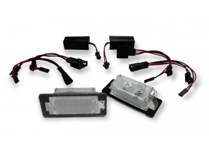 LED osvětlení SPZ Audi Škoda Volkswagen 01