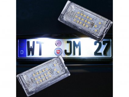 LED osvětlení SPZ BMW E46 01