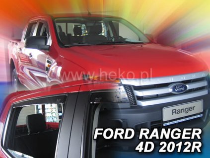 Deflektory na okna Ford Ranger 01