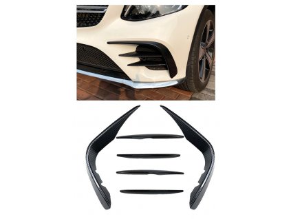 Spoilery do nárazníku Mercedes Benz GLC carbon
