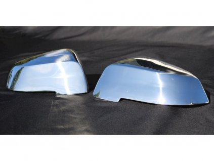 Nerezové kryty zpětných zrcátek BMW 5 F10 F11 01
