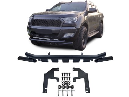 Přední rám Ford Ranger T6 T7 T8 černý matný 01