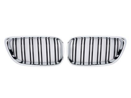 Maska BMW 2 F22_F23_F87 chrom dvojitá
