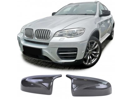 Kryty zrcátek BMW X5 E70 / X6 E71 carbon_01