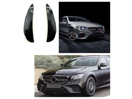 Aero flaps Mercedes Benz E W213 předfacelift carbon 2 ks