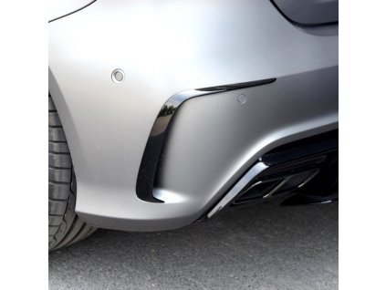 Aero flaps spoiler Mercedes Benz A W176 černý lesklý_01