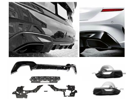 Zadní difuzor BMW G20 G21 M340i_01