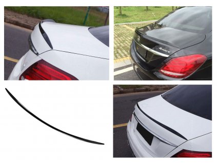Zadní křídlo spoiler Mercedes W213 černý lesklý