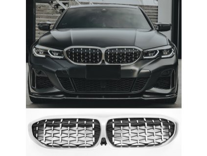 Maska BMW G20_G21 předfacelift diamant chrom_01