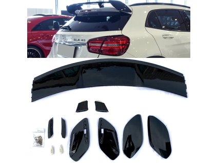 Zadní spoiler křídlo Mercedes X156 predfacelift cerny leskly_01