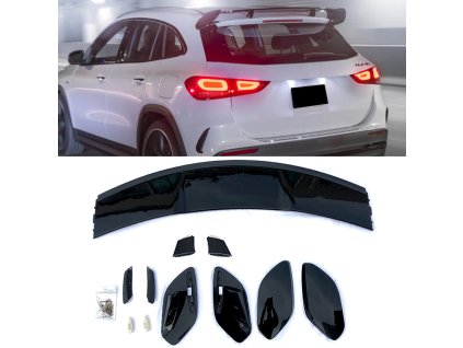 Zadní spoiler křídlo Mercedes Benz H247 černý lesklý