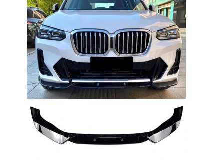 Spoiler splitter BMW X3 G01 facelift černý lesklý_01