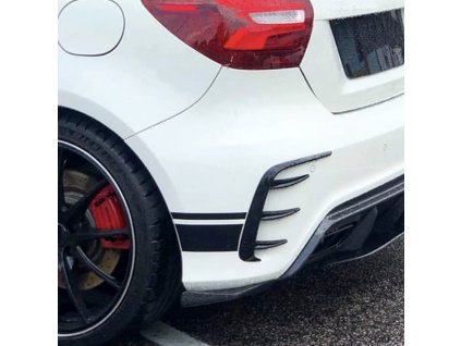 Aero Flaps spoiler Mercedes Benz A W176 zadní nárazník_01