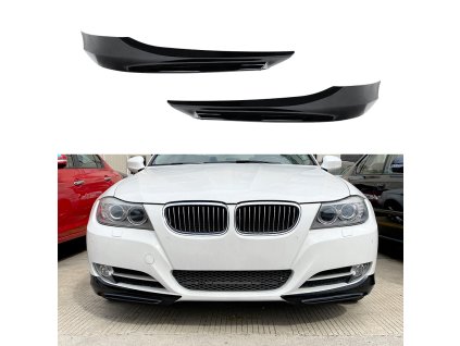 Přední splitter spoiler BMW 3 E90 E91 facelift na rohy 04