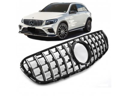 Maska Mercedes Benz GLC chrom s kamerou_01
