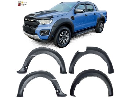 Lemy blatníků s PDC Ford Ranger T8 01web