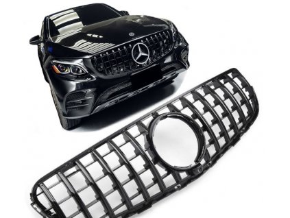 Maska Mercedes Benz GLC černá s kamerou_01