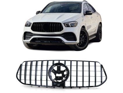 Maska Mercedes Benz GLE W167 černá (2)