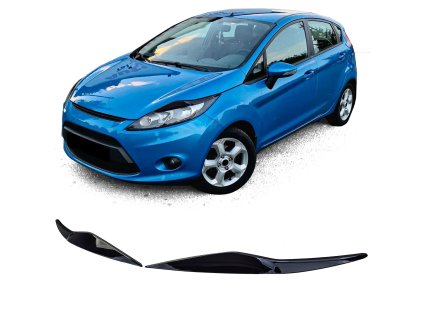 Mračítka Ford Fiesta 6. generace předfacelist černá lesklá 01web