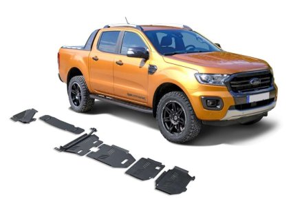 Kovová ochrana podvozku Ford Ranger T6 01
