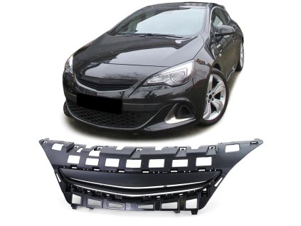 Maska Opel Astra J GTC facelift černá lesklá bez znaku 01web