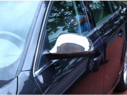 Nerezové kryty zrcátek Audi A3 A4 A5 AQ6 Q3 01web