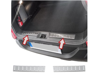 Nerezová lišta do kufru vnitřní Renault Kadjar matná 01web